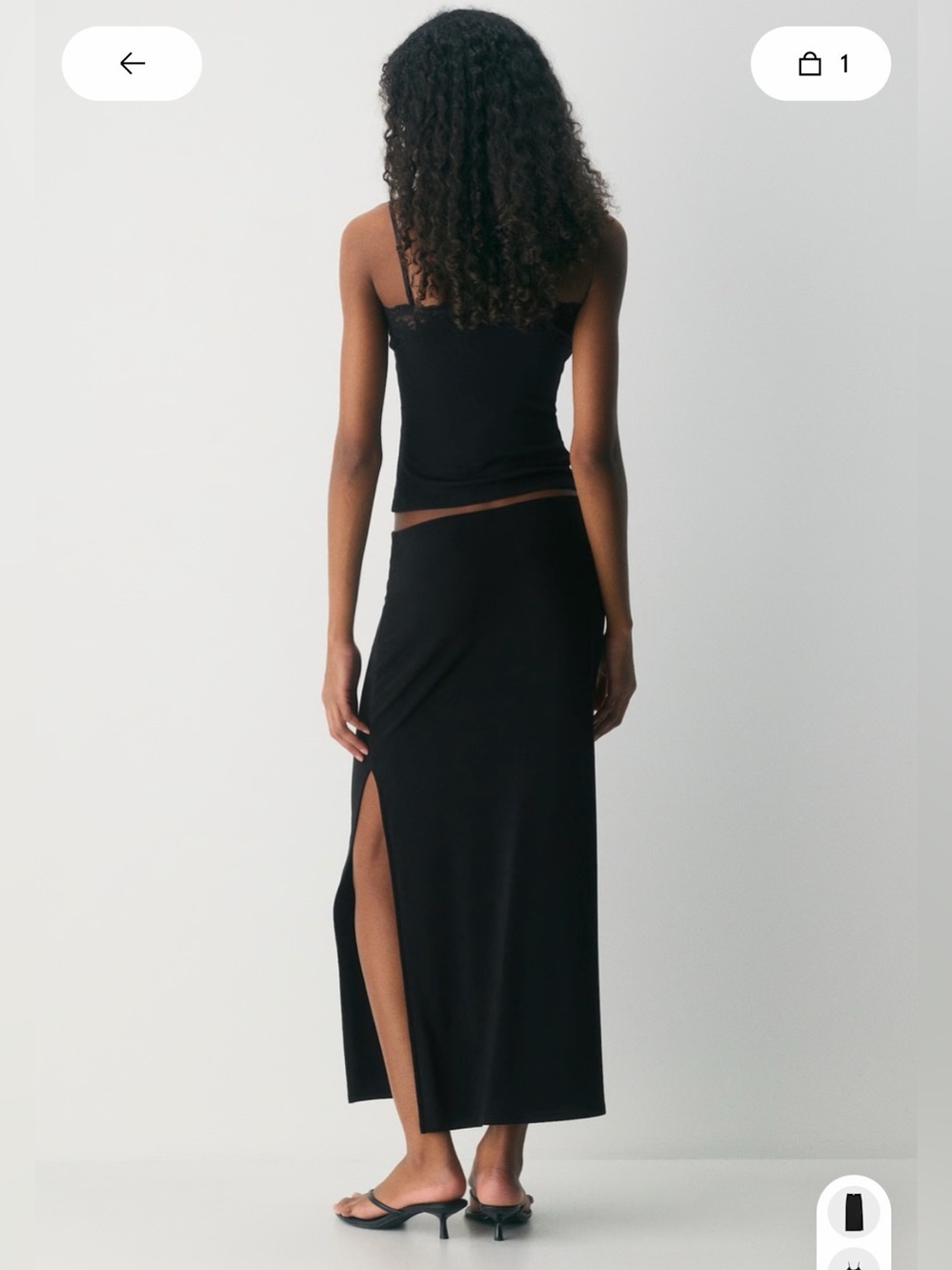 Aritzia Smooth Matter™ Subscript Skirt - Picture 2 of 3